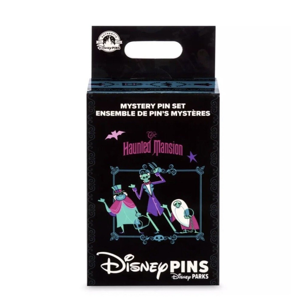 Disney Parks 2023 Haunted Mansion Mystery 2 Pc. Pin Blind Box Sealed - NEW